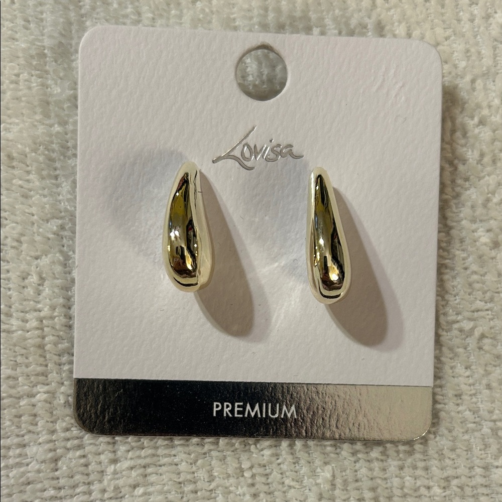Lovisa Premium Gold-Tone Earrings